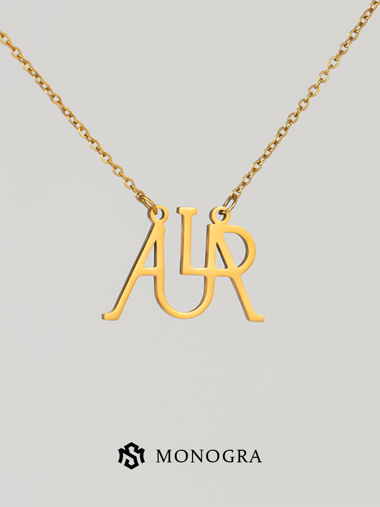 Personalized Name Necklace, Name Logo Necklace, Gift for Her, Personalized Gifts for women , One of a kind Gift , Secret Name Necklace