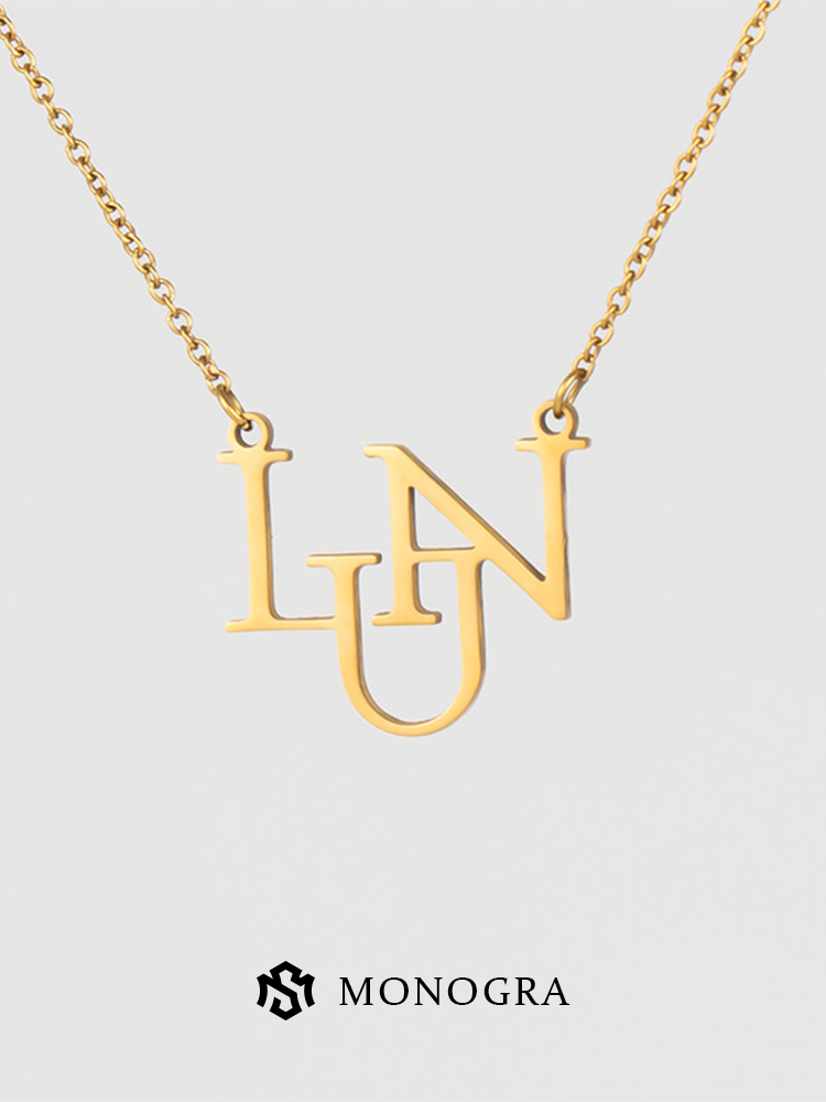 Personalized Name Necklace, Name Logo Necklace, Gift for Her, Personalized Gifts for women , One of a kind Gift , Secret Name Necklace